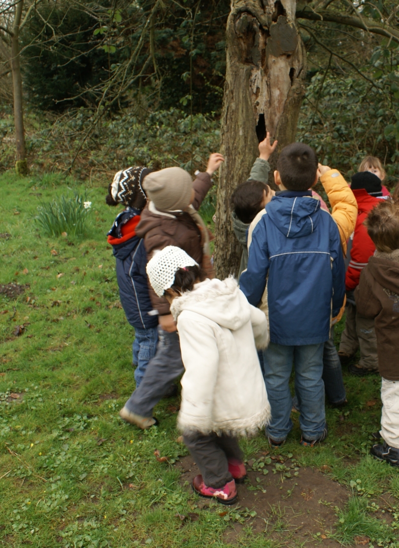 Kinder in Finkens Garten